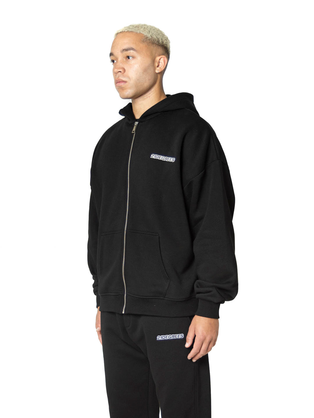 ZIP HOODIE BLACK