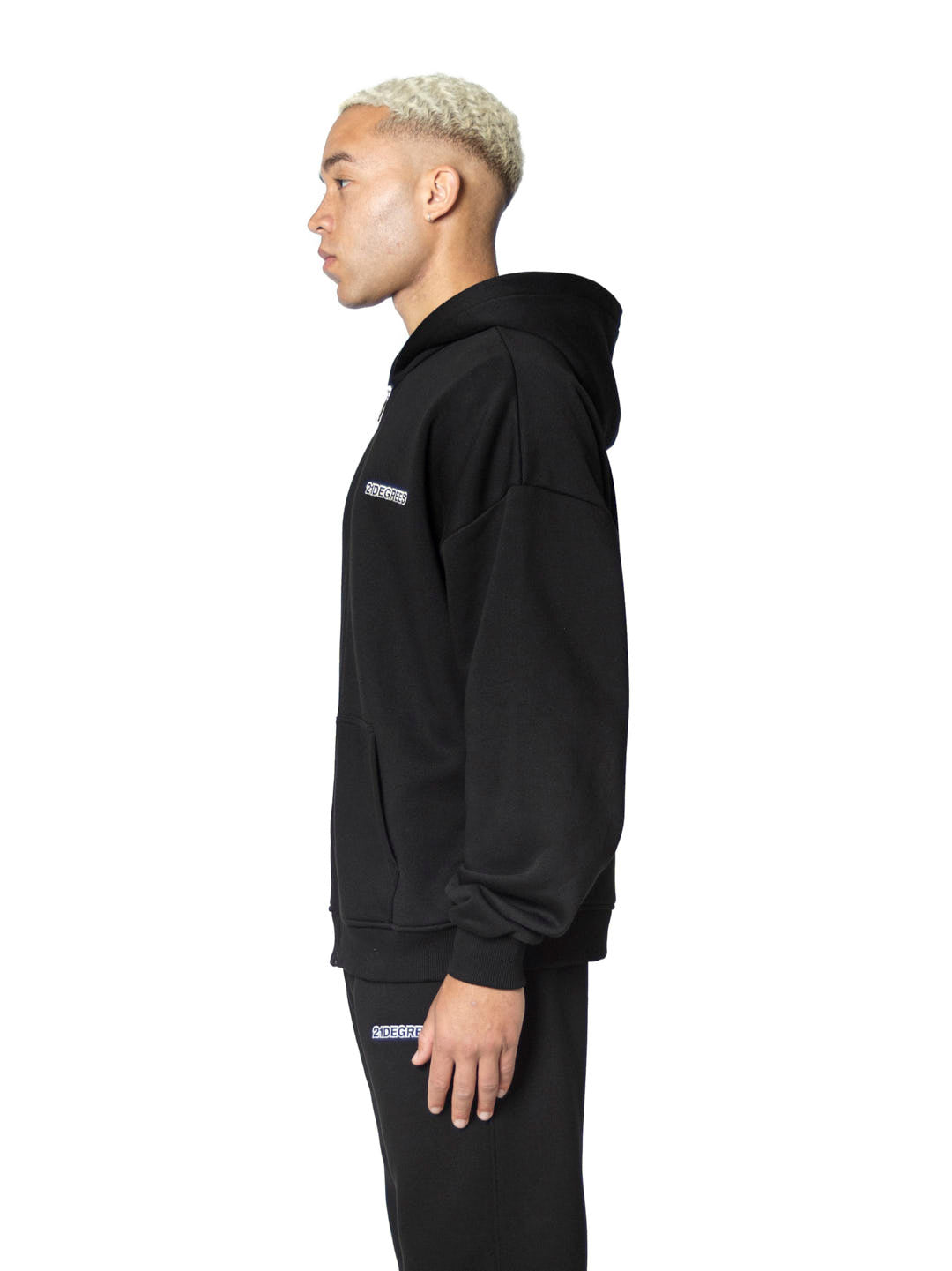 ZIP HOODIE BLACK